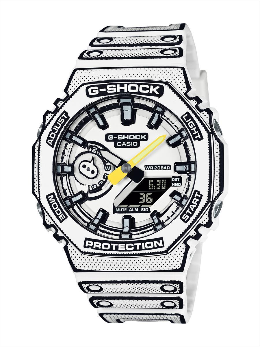 【4時間限定!全品さらにポイント10倍!10/12(月)20:00〜23:59】カシオGショックCASIOG-SHOCKジェイソンホワイト&ブラック腕時計メンズデジタルG-001BW-7JF【正規品】【楽ギフ_包装】【1504】_3spl02P12Oct15